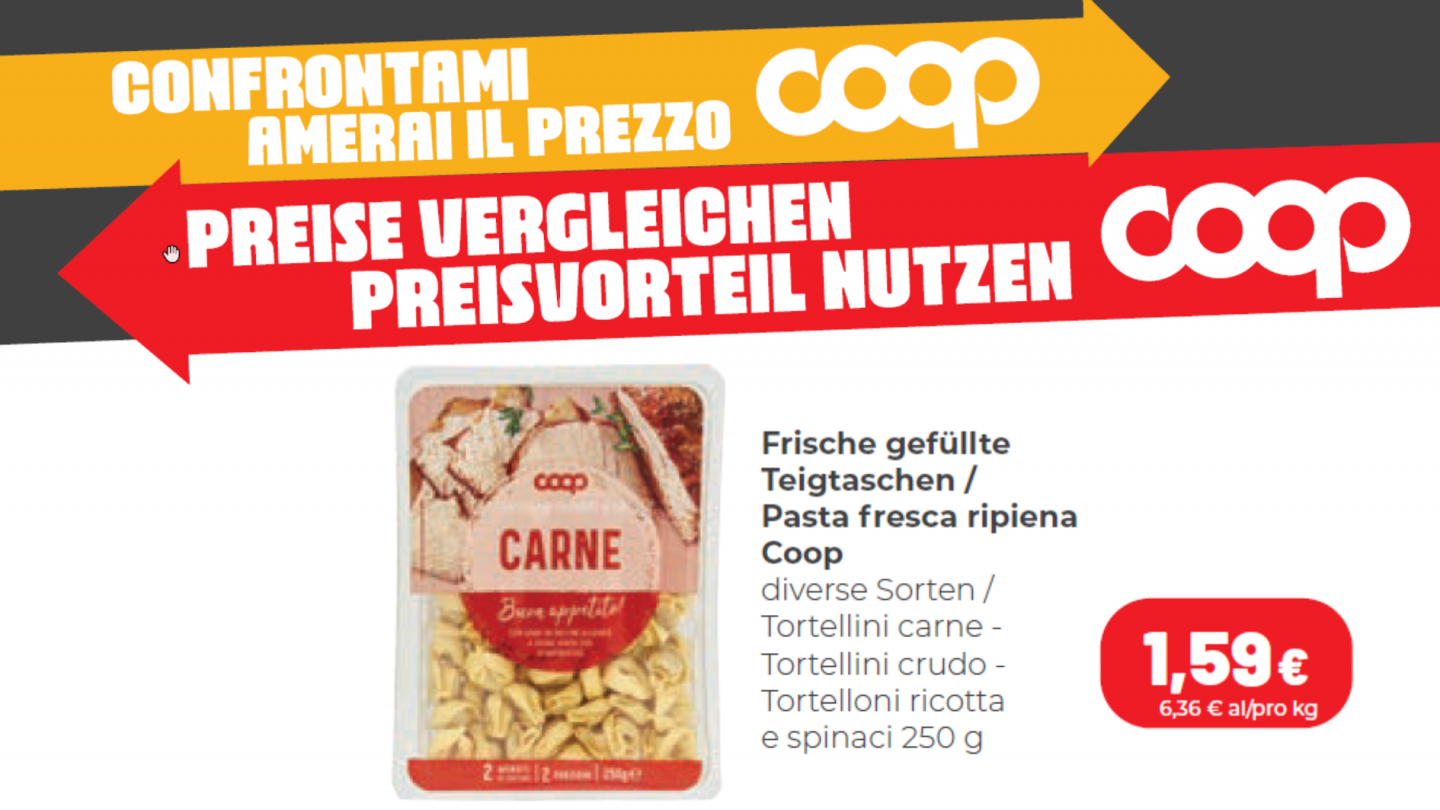 Coop ist günstiger